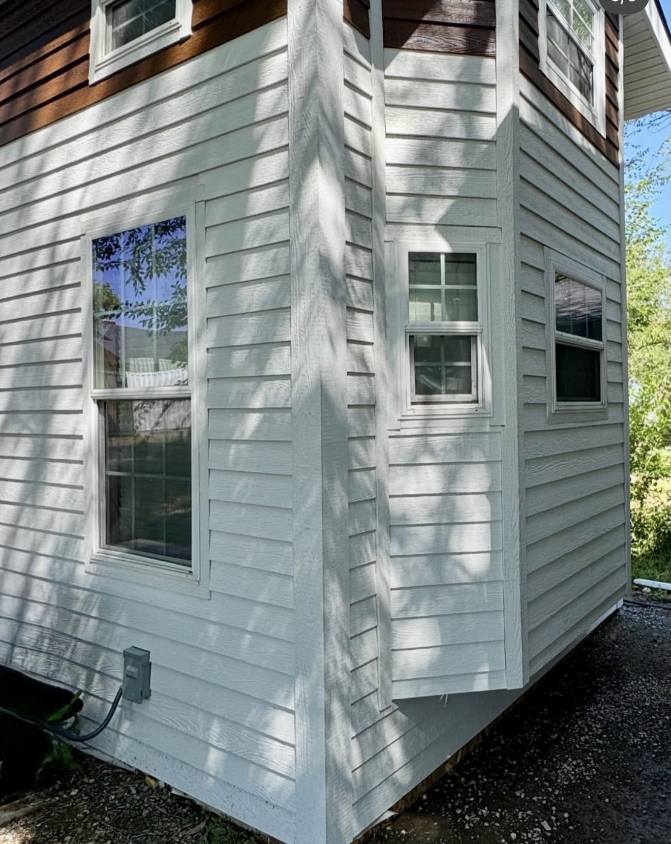 Siding Installation — Corner Detail